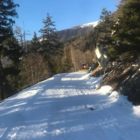 Gemutliche Sonnige Bergpanoramasicht Albinen